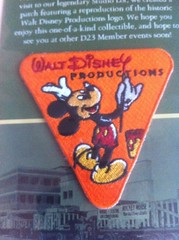 Walt Disney Productions Patch