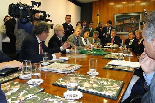04-05-2011 Reunião do Presidente Marco Maia com o a Bancada do Partido Verde e Ambientalistas by Frente Parlamentar Ambientalista