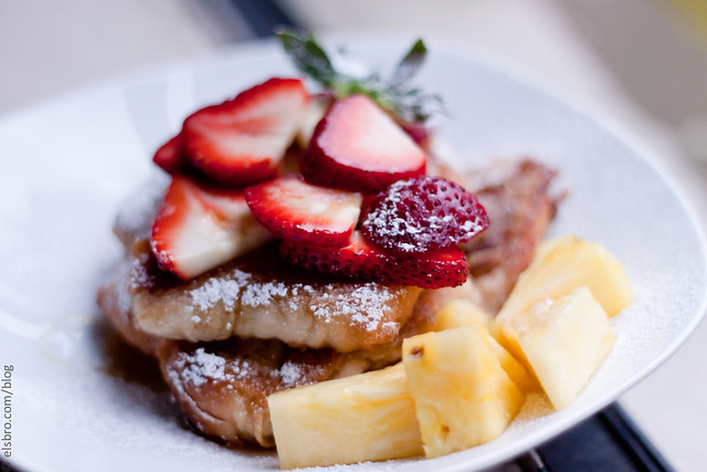 Strawberry & Pineapple French Toast