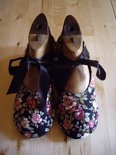 Lucy's Floral Shoes