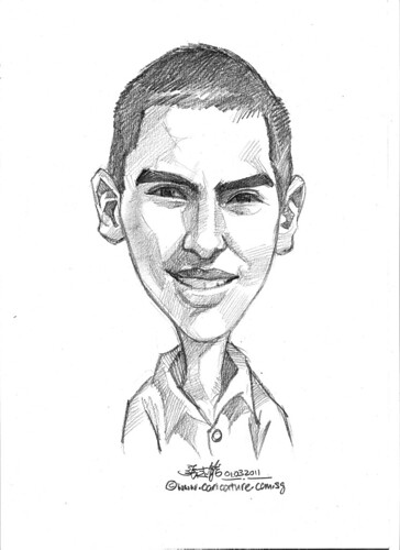 caricature in pencil - 1