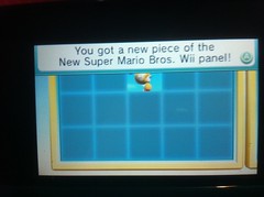 Puzzle Mii New Super Mario Bros. Wii panel