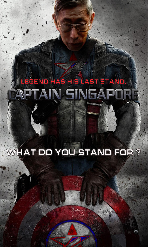 Chiam See Tong as "Captain Singapore"