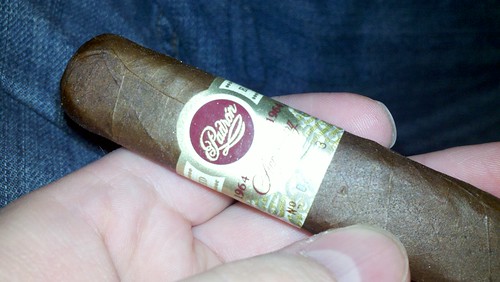 Met up with Jason to have another cigar. Padrón Anniversary 1964