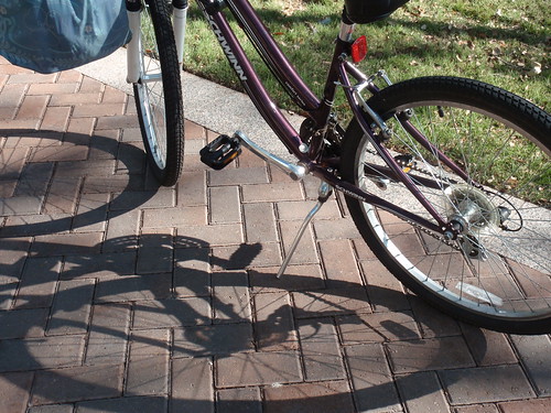Bike with Shadow