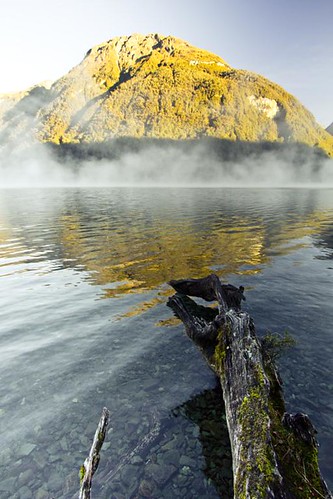 Milford Sound on a winter morning