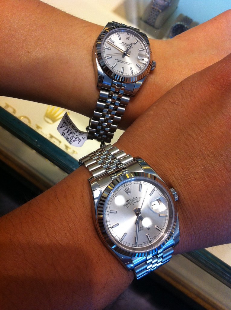 rolex his and hers price