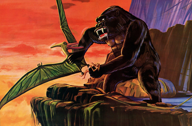 Bob Cadaret - Modern Monster 1 (1966) King Kong Painting
