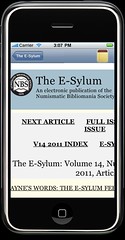 E-Sylum app