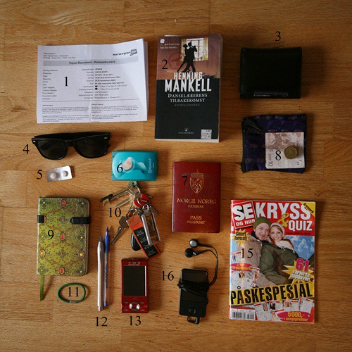 What's in my bag? (Travel style) by mazarin¦