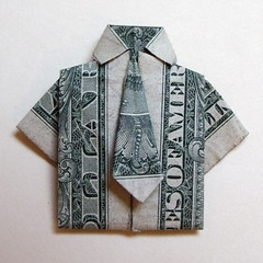 Dollar Shirt and Tie