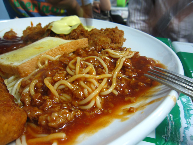 Spaghetti in Bangkok