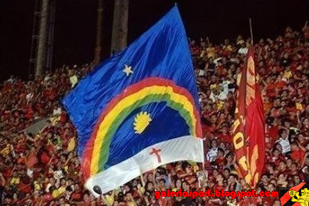 Bandeira de Pernambuco na Frontal
