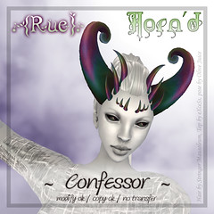 {Rue} AD Horn'd Style Confessor