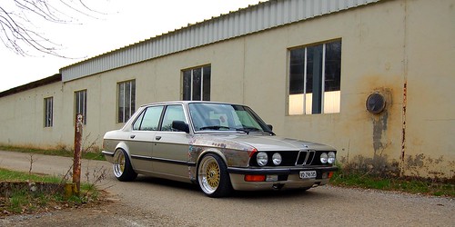 BMW E28 and bbs rs 17,