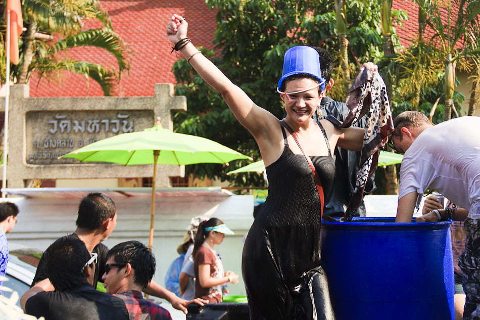Travel Photos: The Songkran Water Festival in Chiang Mai, Thailand