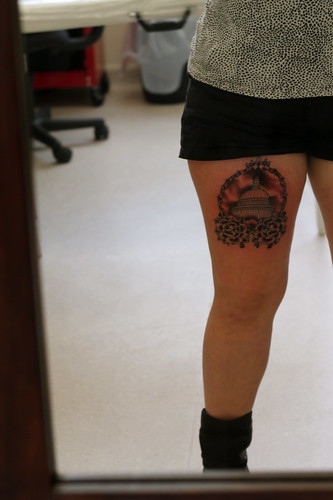 rose thigh tattoos Tattoos Gallery