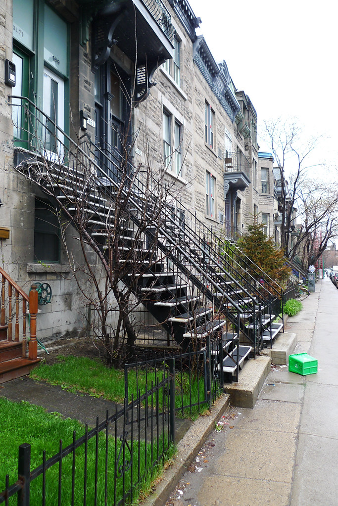Copyright Photo: Montreal Duplex Typical Stairs 2 by Montreal Photo Daily, on Flickr