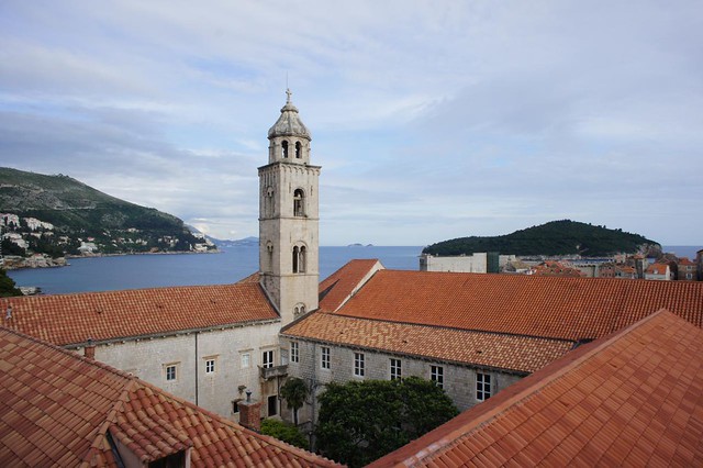 Dubrovnik - Dominican Monastery from walls