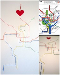 Stitched Metro Map