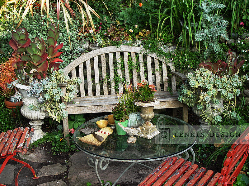 Cottage garden table
