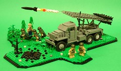 Katyusha (pepik_) Tags: truck lego military wwii ww2 rocket studebaker launcher katyusha katiusza