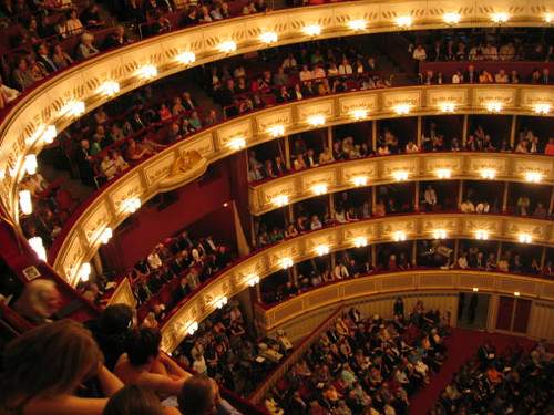 Interior of Hofopern Theatre (Vienna State Opera House)
