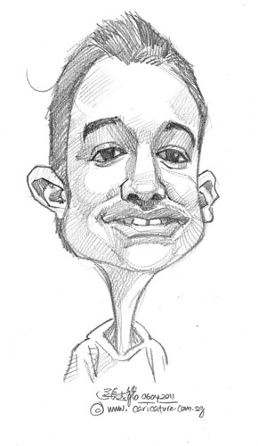 caricature in pencil - 34