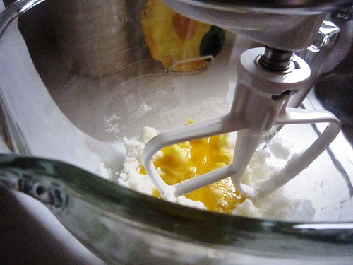 Mixing in the egg