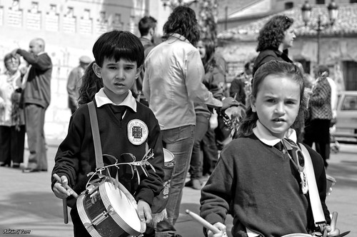 Els xiquets en el diumenge de rams by ADRIANGV2009
