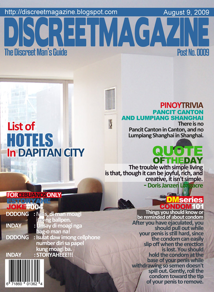 Discreet Magazine August 9 2009
