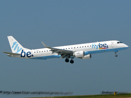 G-FBEL Embraer 195 by Jersey Airport Photography