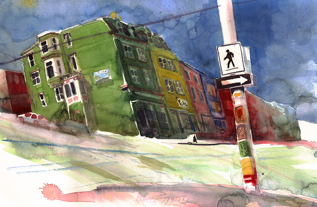Duckworth street Saint John #39 s Urban Sketchers