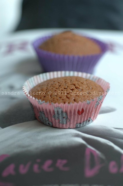 muffins al cioccolato fondente e salvia