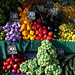 Gli splendidi colori della verdura in Valparaiso