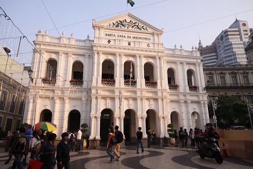 "Santa Casa da Misericórdia" in Senado Square, Macau