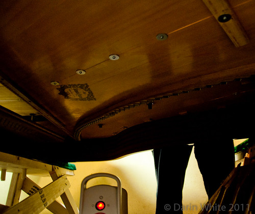 The Jazz Room piano rebuild - soundboard 065