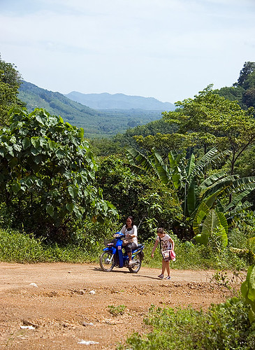 Dirt road on Koh Yao Noi