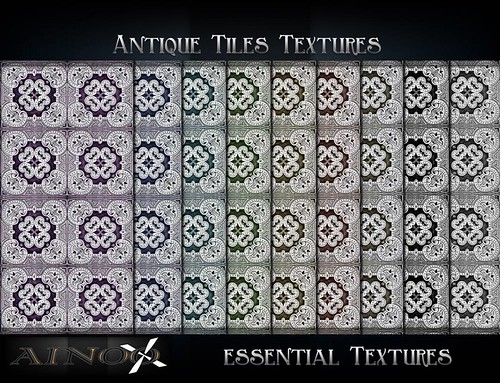 - Ainoo Essential Kit -   Antique Tiles Textures by Ainoo By Alexx Pelia