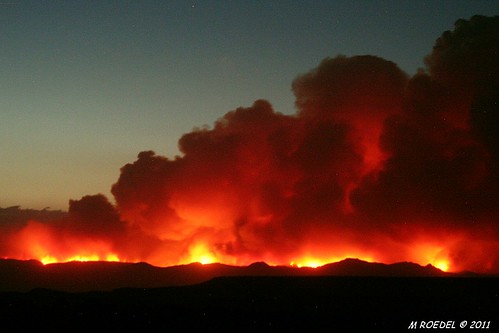 Las Conchas Fire 26 June 2011 21:15