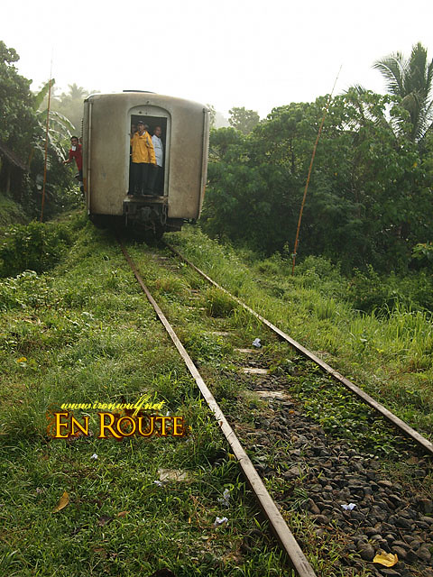 The PNR Bicol Commuter Train comes to the rescue
