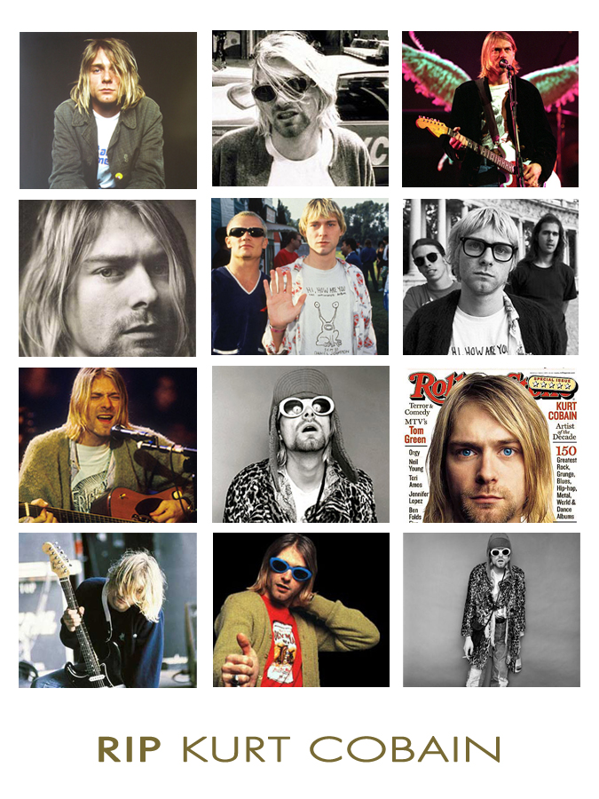 RIP Kurt Cobain, April 5 1994, Style Icon, Musician