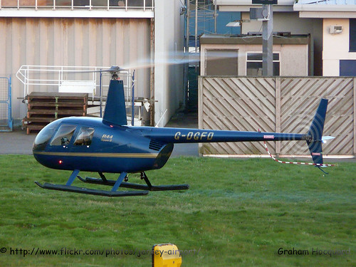 G-DGFD Robinson R-44 Raven II by Jersey Airport Photography