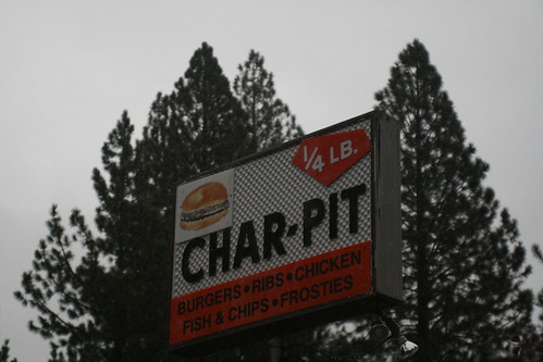 Char Pit Sign