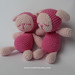 Sleepy Pink Twin Sheep
