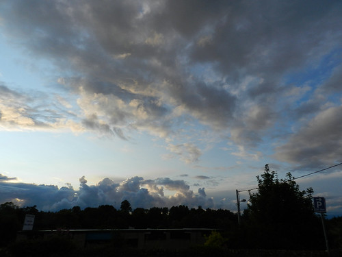 Evening clouds
