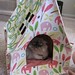 Fabric cat house
