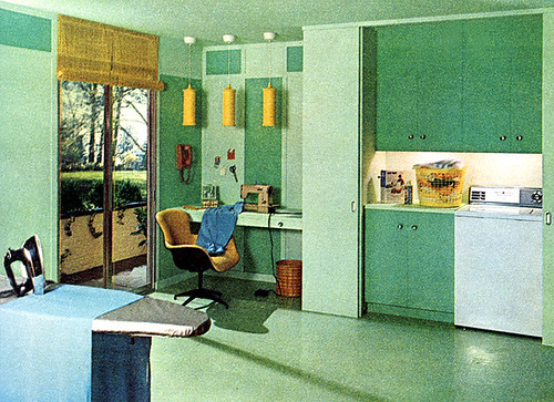 Kitchen/Laundry Room (1965)