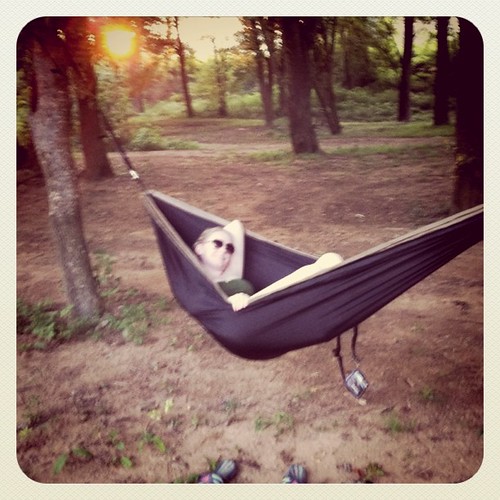 My sick hammock skills