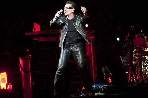 U2 at Angel Stadium Night Two Bono (6/18/11)